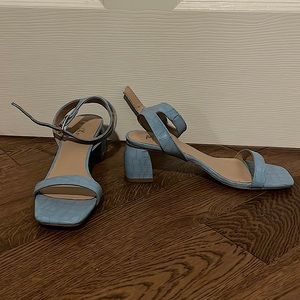 Women’s sky blue sandal. Never worn